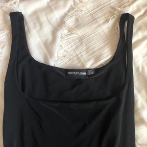 Pretty little thing square neck bodysuit